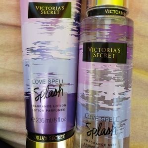 Victorias secret lotion list set splash new